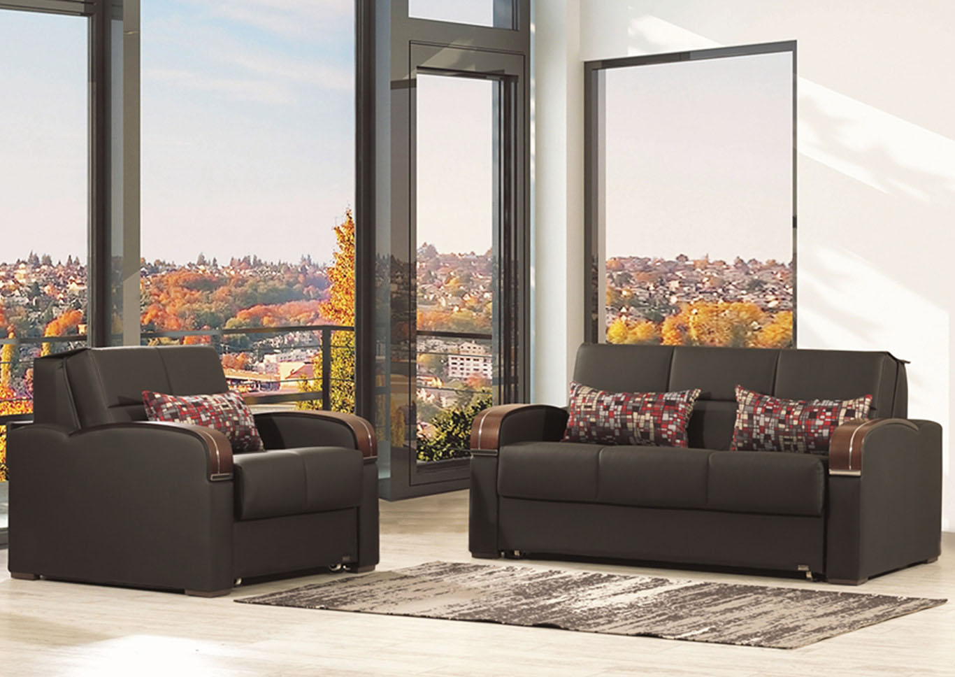 Black Loveseat Sleeper Sofa Matttroy